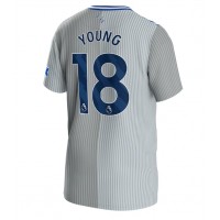 Pánský Fotbalový dres Everton Ashley Young #18 2023-24 Třetí Krátký Rukáv